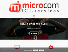 Tablet Screenshot of microcom.be