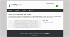 Desktop Screenshot of microcom.ch