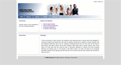 Desktop Screenshot of microcom.in