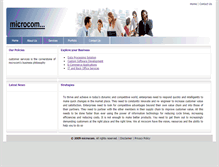Tablet Screenshot of microcom.in